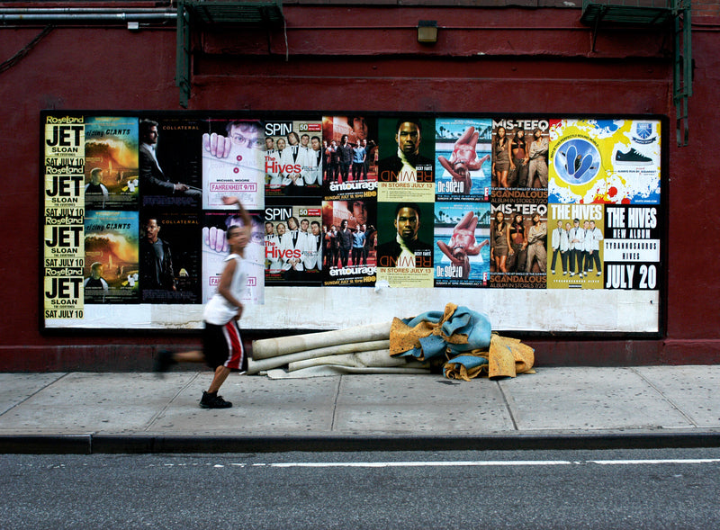 NYC Hell‘s Kitchen 01 Plakatwand