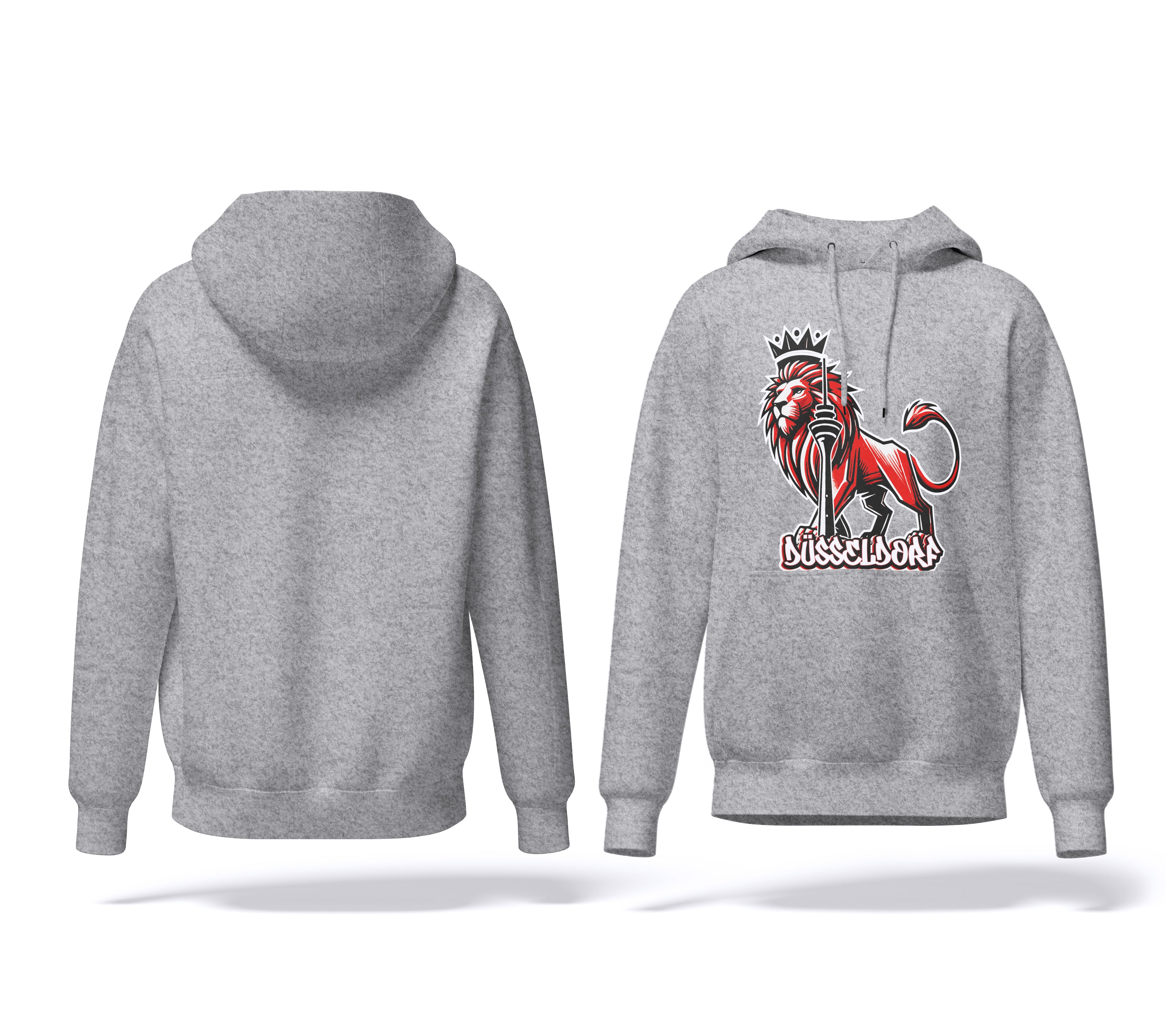Graffiti Düssellöwe Hoody