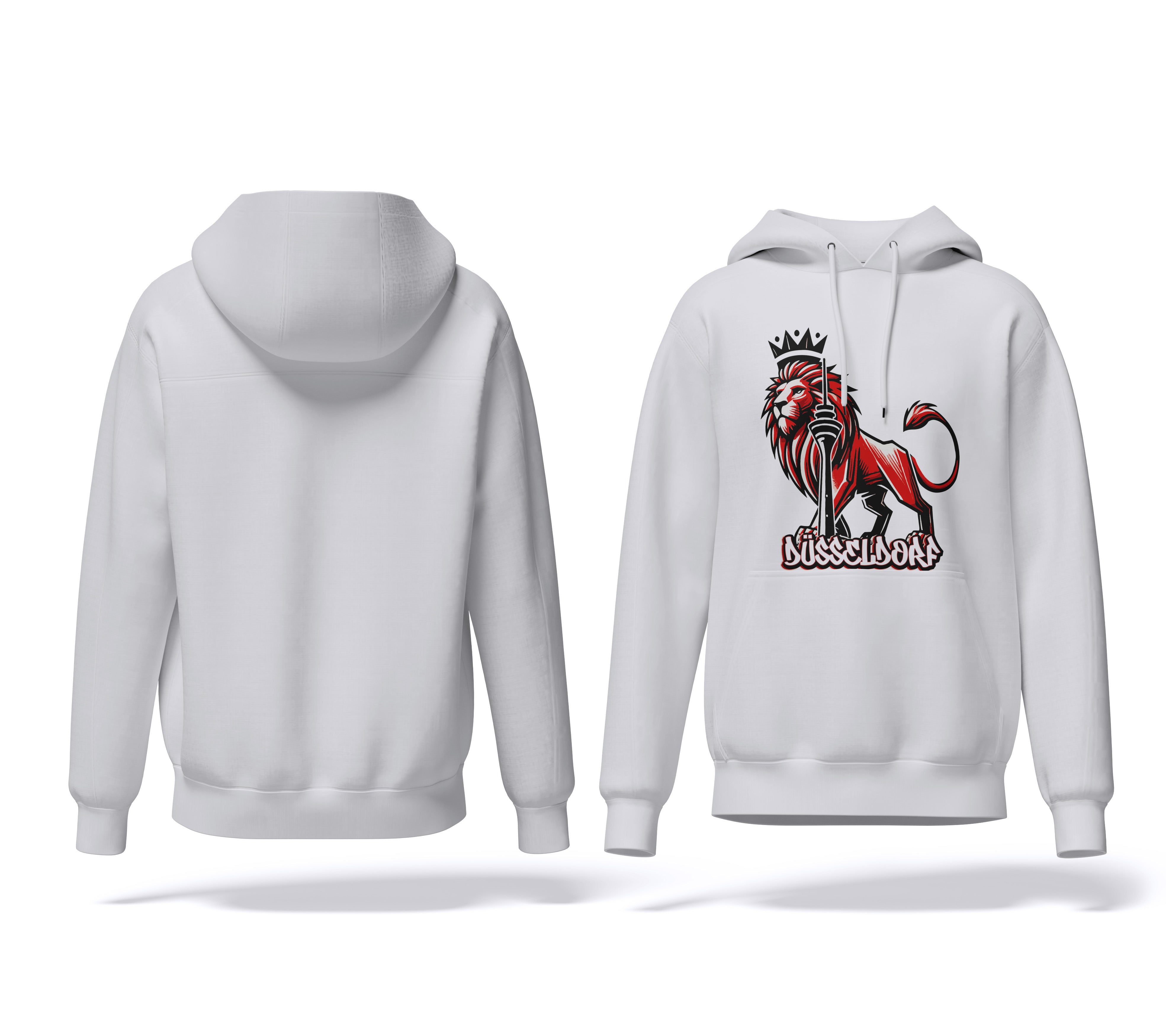 Graffiti Düssellöwe Hoody